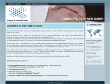 Tablet Screenshot of karrer.at